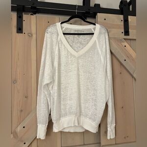 Recycled Karma Oddpeople Oversized Burnout Sweatshirt